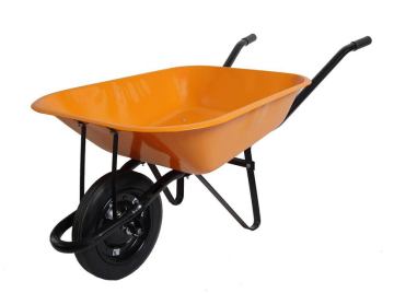 Solid Wheel Garden Wheelbarrow