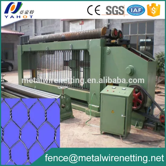High Quality Hexagonal Gabion Mesh and Hexagonal Wire Netting Machine