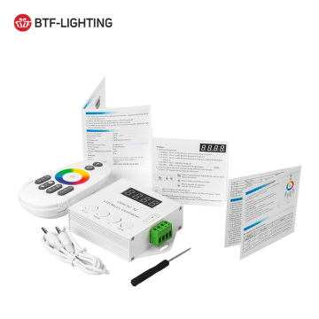 DC5-24V WS2811 WS2812B LED وحدة التحكم - 1000 بكسل عن بعد مع RF واللمس