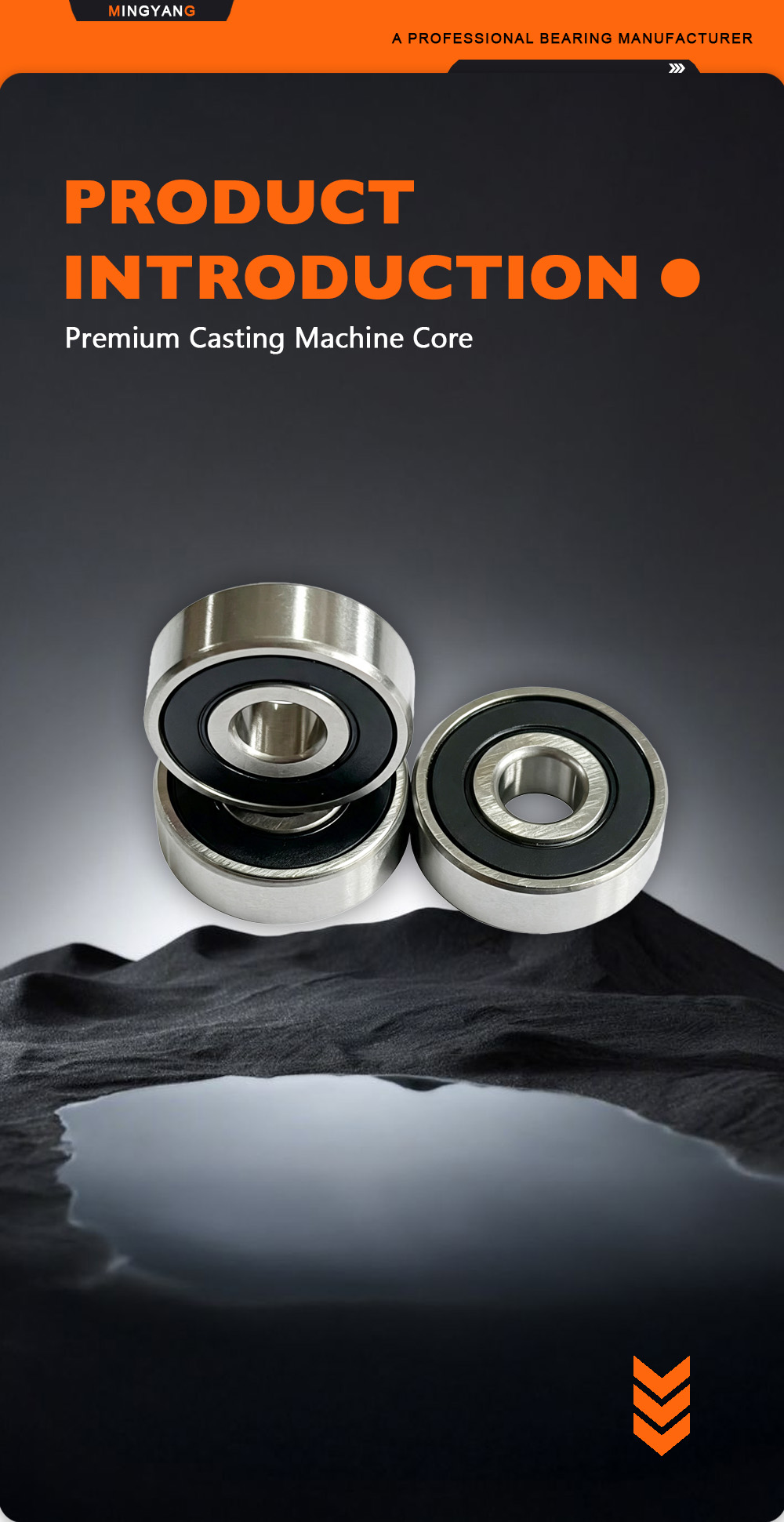 627 2RS Low‑Noise Small Rolling Bearing X