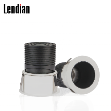 Adjustable SAA COB Recessed Anti-Glare LED Downlight Spotlight 3W/5W ROHS Compliant