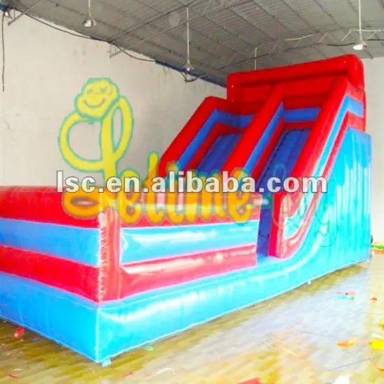 jumping inflatable slide