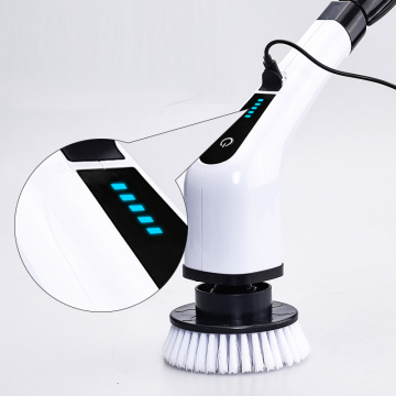 OEM ODM Handheld Li-ion Electric Spin Scrubber Cleaning Brush for Flooring