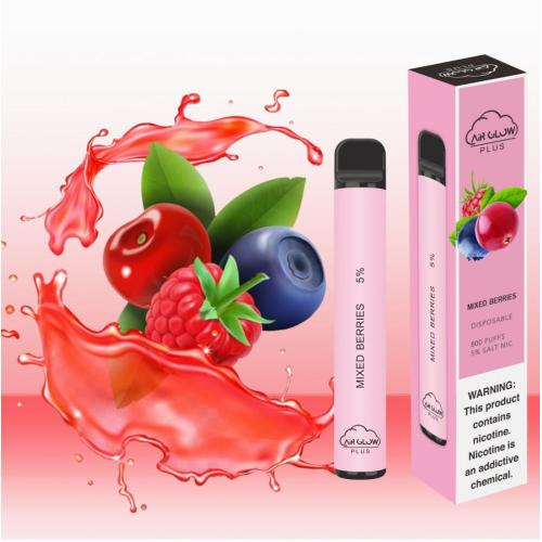 800 puff Fruit Flavor Air Glow Plus Disposable Vape