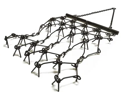 farm equipment 3 point tractor drag chain harrow