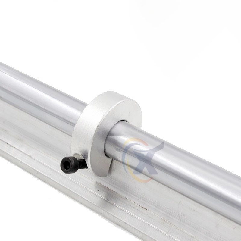 Aluminium Shaft Collar Clamp for SBR Rails and TBR Guides