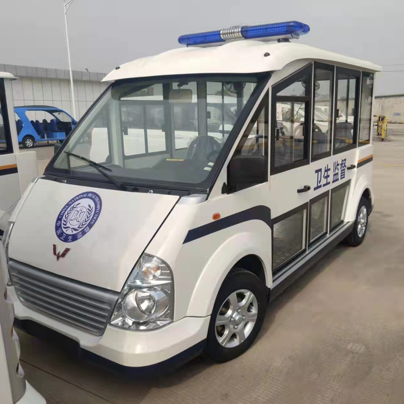 11-seat open lead-acid sightseeing car