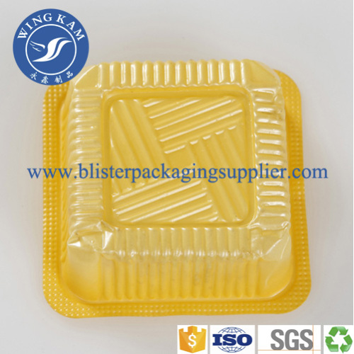 Customized Plastic Blister Packaging Container For Biscuit