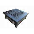 Outdoor Iron Fire Pit Square Mesh