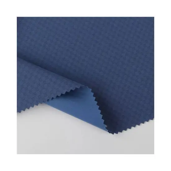 3-Layer 75D Chessboard Grid Mountaineering Fabric with TPU Bonding and 30D Interlock for Garments