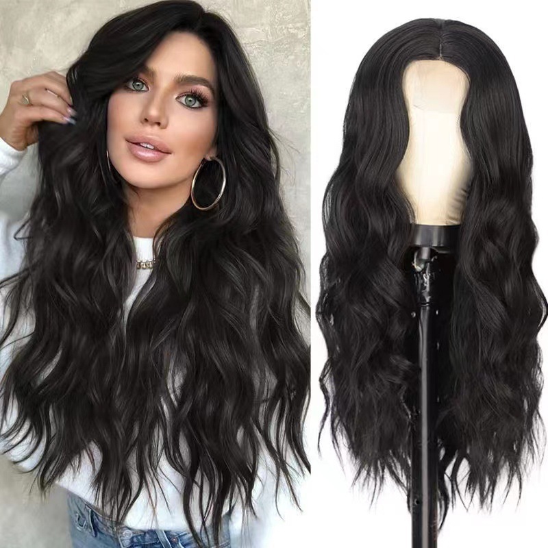 Body Wave Lace Front Wigs Human Hair 13x4 HD Transparent Lace 180% Density Pre Plucked Brazilian Virgin Hair Wig Natural Black