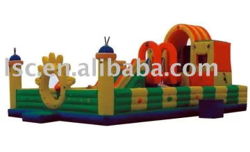 inflatable slide playground