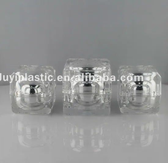 Square Jar Cosmetic Packaging