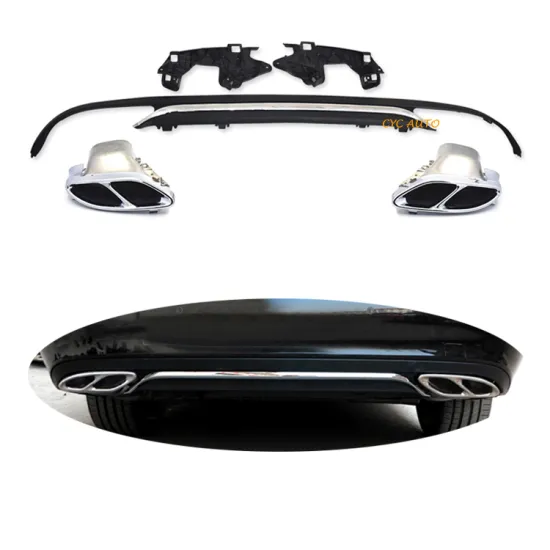 W212 Rear Diffuser for Mercedes Benz E Class Classic E300 2013-2015