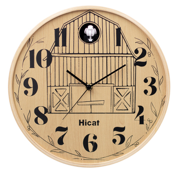 HICAT Custom Minimalist Cuckoo Clock for Bedroom and Living Room