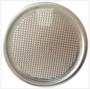 Aluminum easy peel off end