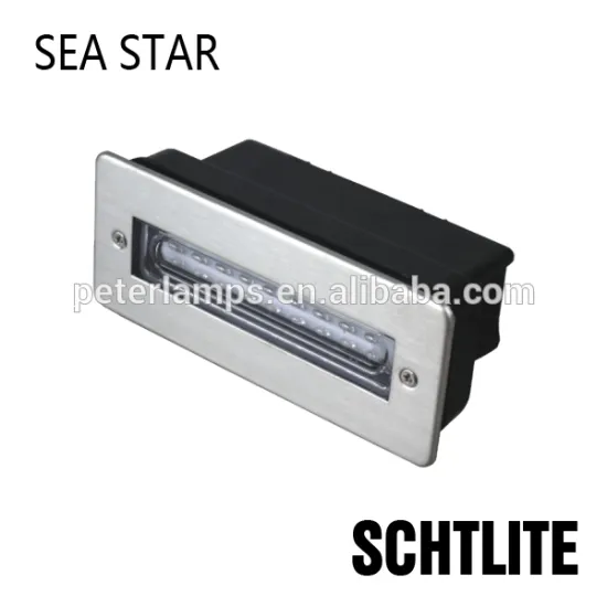 IP68 Aluminium+St.304+ PC outdoor led wall recessed light