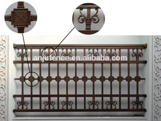 AJLY-802 2015 new design Aluminum Balcony railing parts
