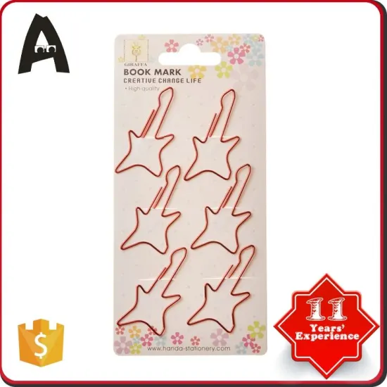 Latest style factory directly envelope shape paper clips