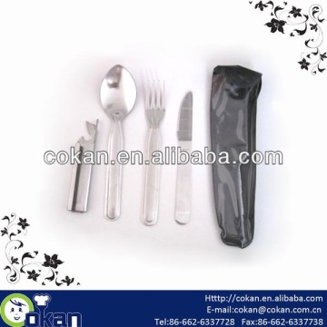 3pcs Stainless Steel Picnic Cutlery Set,Picnic Flatware CK-K007