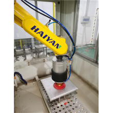 Metal material grinding arm robot