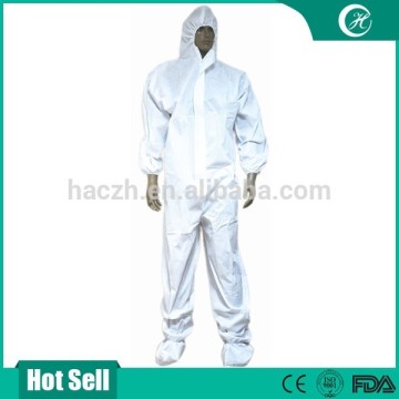 Microporous working safety disposable coverall waterproof from factory directly