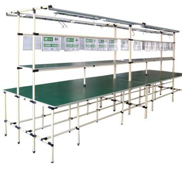 DY148 Double-Sided Assembly Line Pipe Work Table for Workshop Conveyors: Your Ultimate Solution for Efficient Manufacturing Operations