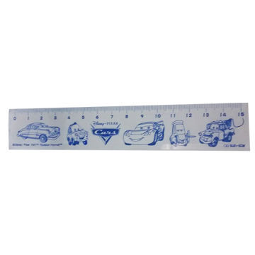 Customized student plastic ruler, eco-friendly materials, with EN71, ASTM
