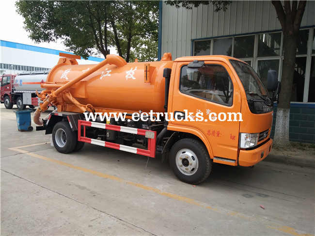 5 CBM Fecal Suction Trucks