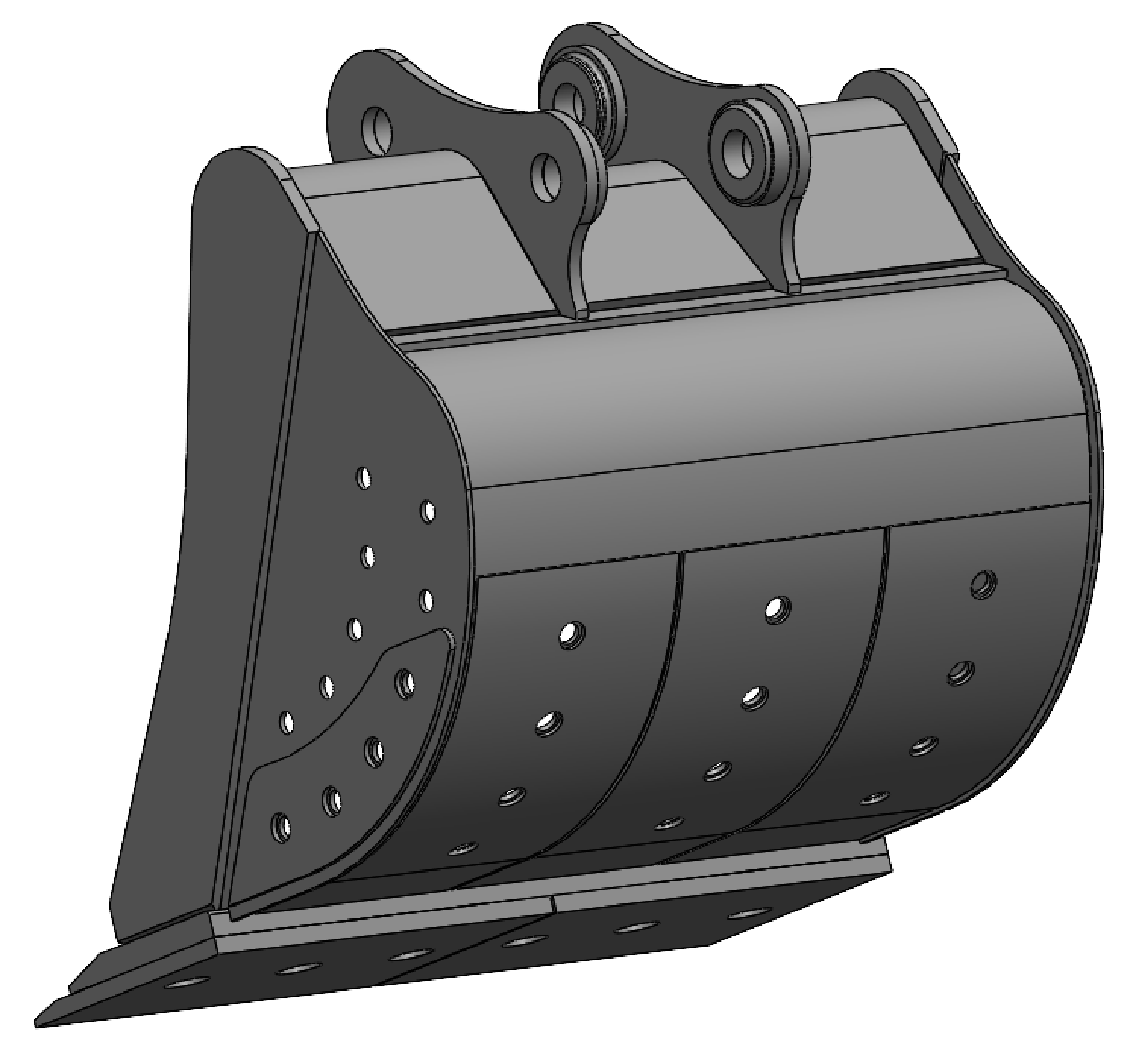 13T-0.6m³ Mud Bucket
