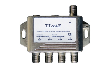 4 Way Active PVR/Dual View Amplifier (TLX4F)