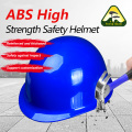 Capacete de segurança estilo capacete de material ABS azul