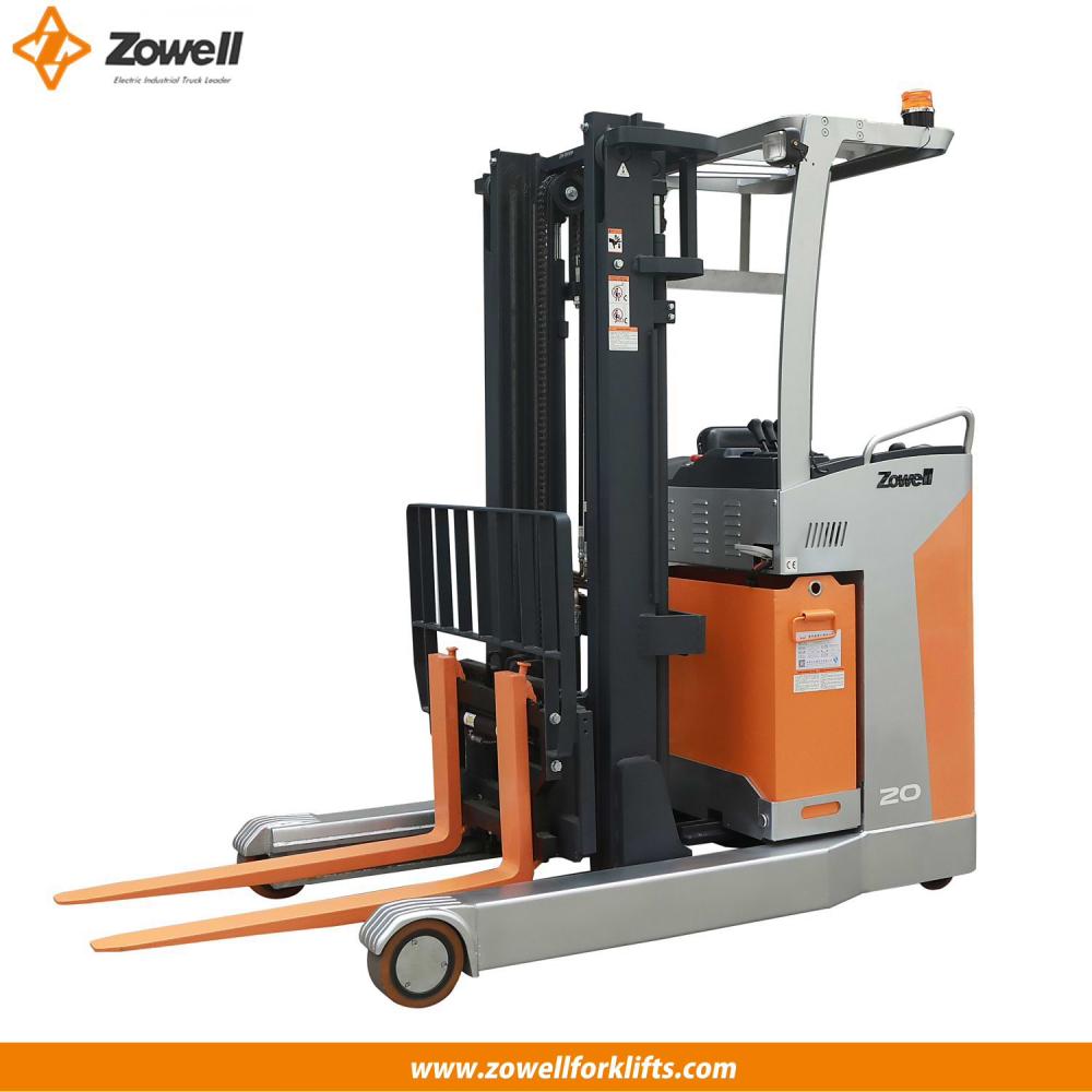 Mini Reach Truck 5.5m Electric Power Steering Forklift