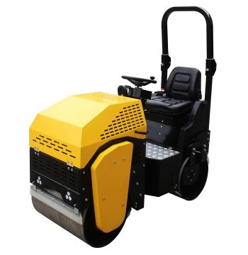 1000KG Ride-on Vibratory Road Roller with Gasoline/Diesel Engine for Sale