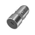 25W Car Charger With Led Light