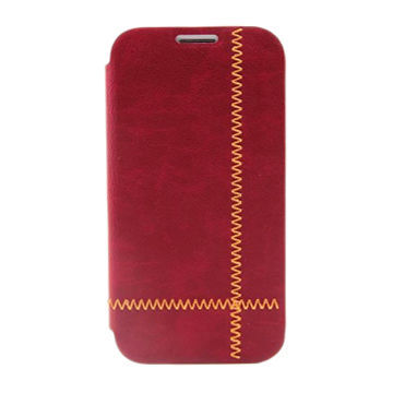 Flip Leather Case for iPhone 5/5s, New Design