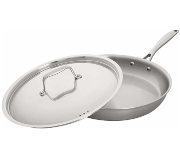 Frying pan with Fast heat absorption
