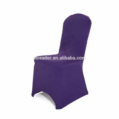 rose embossed stretch banquet chair cover