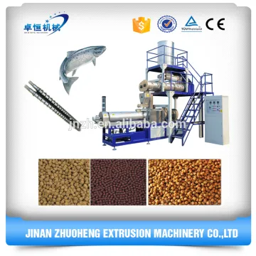 New style fish fingerlings feed pellet extrusion machine