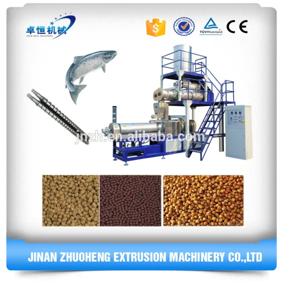 New style fish fingerlings feed pellet extrusion machine
