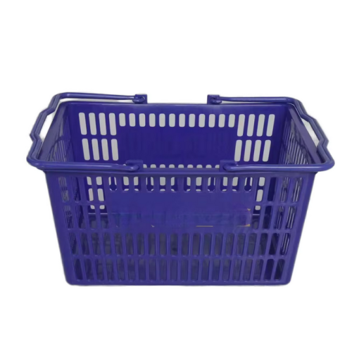 Plastic Supermarket Shopping Hand Basket