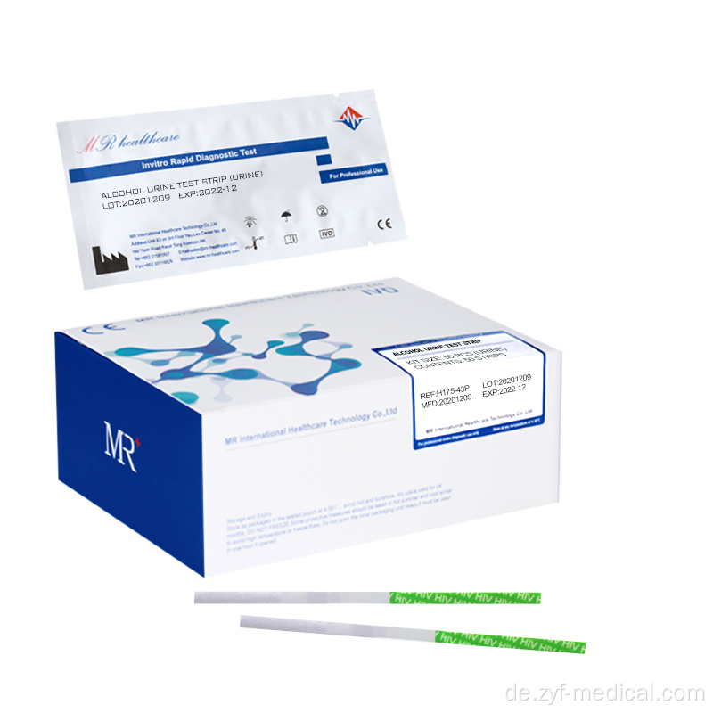 Urinalkoholtest Rapid Test Kit of Alkohol