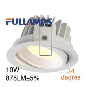 Energy saving high efficiency 10W COB downlight led down lights