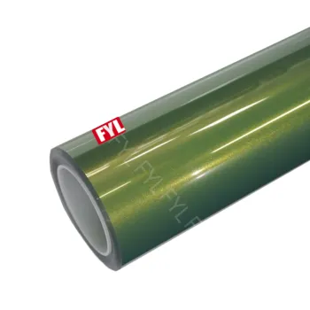 TPU Rainbow Emerald Green PPF Color Wrap Film