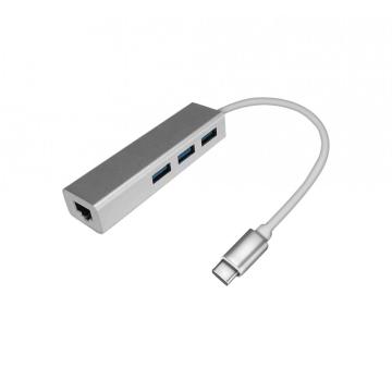 Type C tot LAN1000Mbps 3*USB3.0 5GBPS -poort