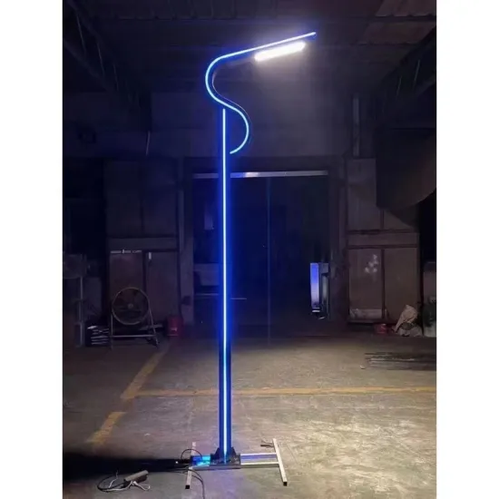 Curved Lawn Courtyard Outdoor Street Light - 30W/60W/100W Waterproof Garden Light for Villa