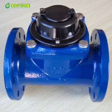 ISO4064 Class B Flange Connect Horizontal Woltman Type Bulk Water Meter