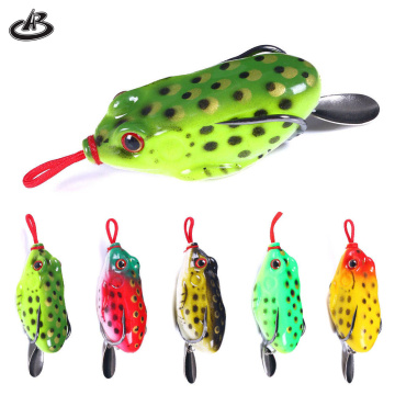 Wholesale 5.5cm/13g Fishing Lures: Soft Plastic Bait, Frog Lures, Rubber Jump Frogs, and Artificial Fishing Tools