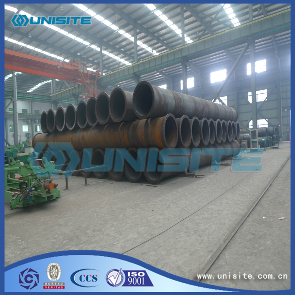 Steel round spiral pipes and fittings