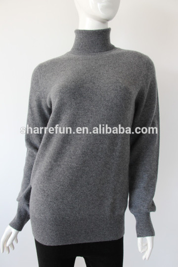 classic 12gg plain knit turtleneck womens cashmere sweaters